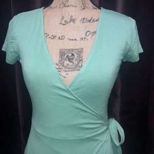 NWT Super Cute SeaFoam Green Wrap Dress 👗